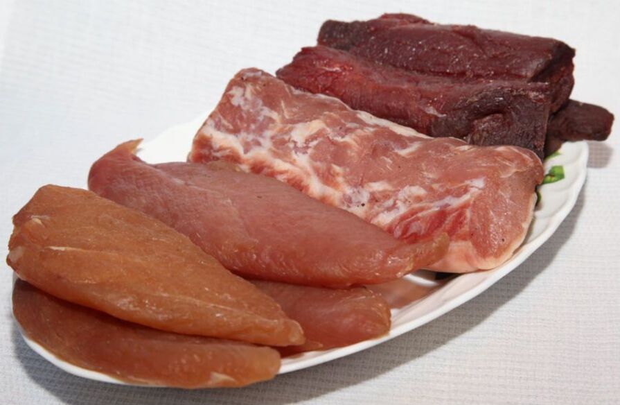 carne pentru persoanele cu prima grupă sanguină