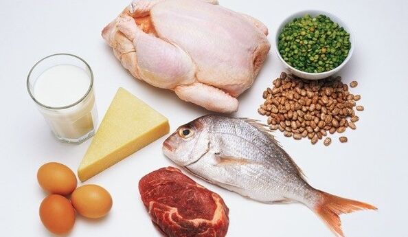 alimente pentru o dietă proteică